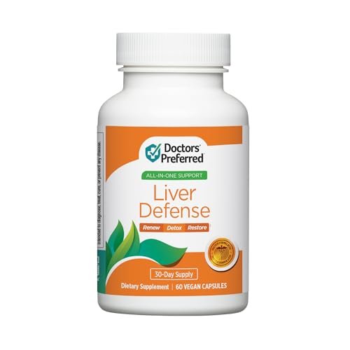 DOCTORS' PREFERRED Liver Defense mit Mariendistel | 60 Kapseln