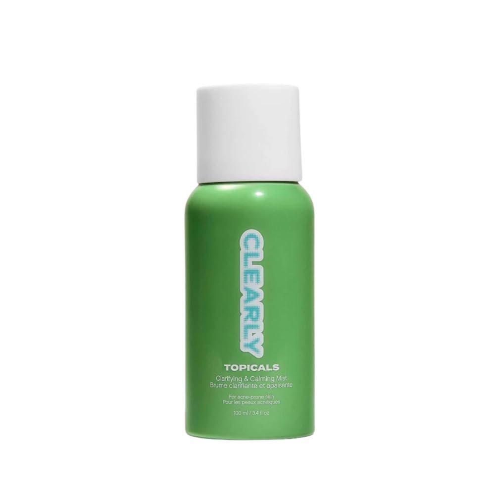 Clearly Acne Klärendes + Beruhigendes Gesichts- und Körperspray | Reduziert Akne, Mitesser & Rötungen | Stärkt die Hautbarriere & gleicht die Textur aus | 2% Salicylsäure + AHA | Vegan & tierversuchsfrei (118 ml)