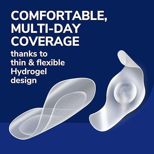 Dr. Scholl’s Blister Cushions Seal & Heal Bandage für Füße, Zehen, Fersen & Hände, 12 Stück - Blasenpflaster mit Hydrogel-Technologie, wasserabweisend