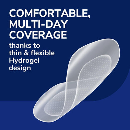 Dr. Scholl’s Blasenpflaster Seal & Heal für die Füße, 12 Stück – Sofortige und langanhaltende Schmerzlinderung, Blasenprävention, Hydrogel-Technologie schützt vor schmerzhaftem Schuhdruck und Reibung