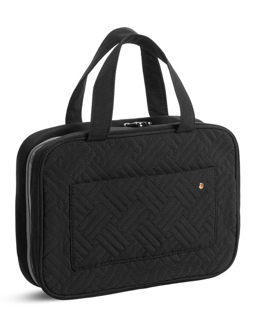 Ms. Pen Reisetasche für Toilettenartikel, Schwarz, wasserabweisend, mit Haken