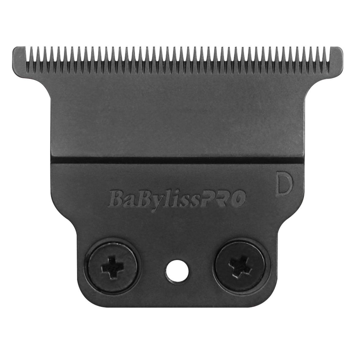 BaBylissPRO Metall-Spritzguss T-Blade mit tiefen Zähnen für Trimmer – Titanium Schwarz