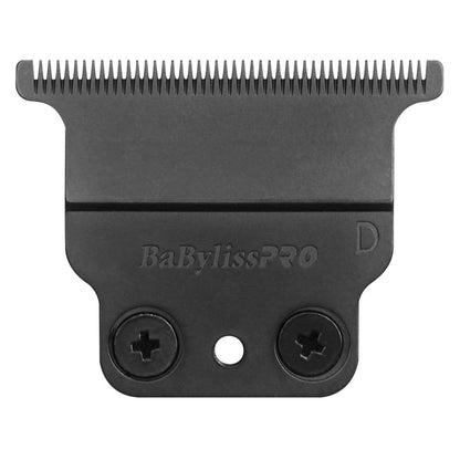 BaBylissPRO Metall-Spritzguss T-Blade mit tiefen Zähnen für Trimmer – Titanium Schwarz