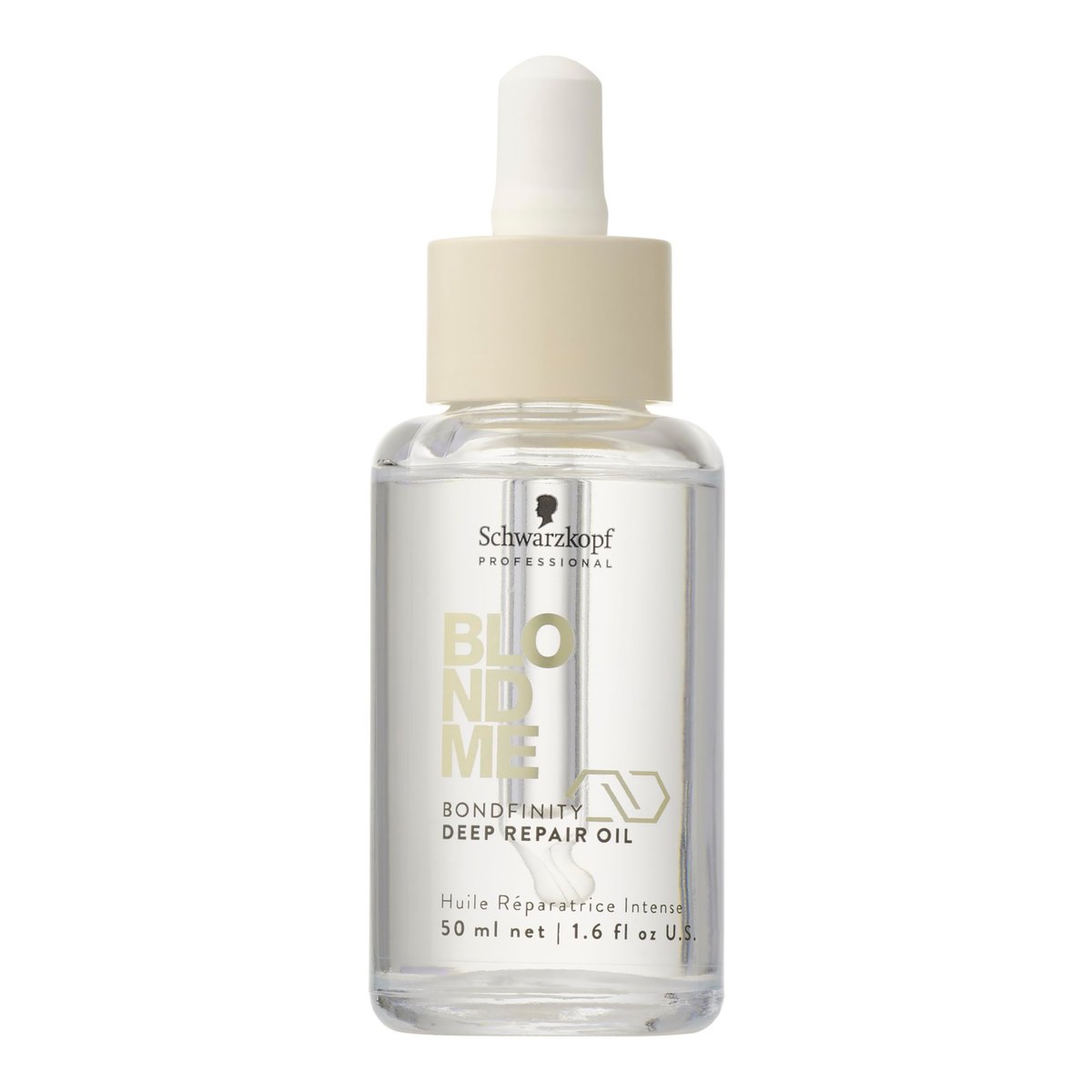 BlondMe Bondfinity Deep Repair Oil für blondes Haar, 47 ml | Reduziert Frizz | Hitzeschutz | Verhindert Haarbruch | Für blondes, aufgehelltes & graues Haar