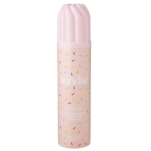 sundae Whipped Shower Foam Birthday Cake Schaumdusche 8,9 fl oz (265 ml) mit Kakadupflaume & Fingerlimette