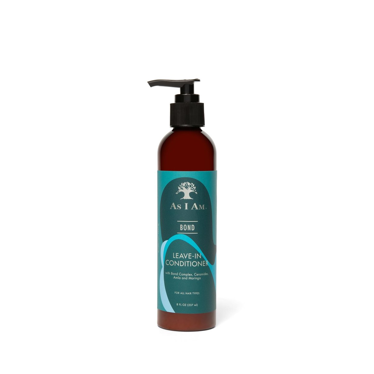As I Am Bond Leave-In Conditioner - 8 oz - Bond-Repair Behandlung für geschädigtes Haar - mit Moringa, Amla & Ceramiden