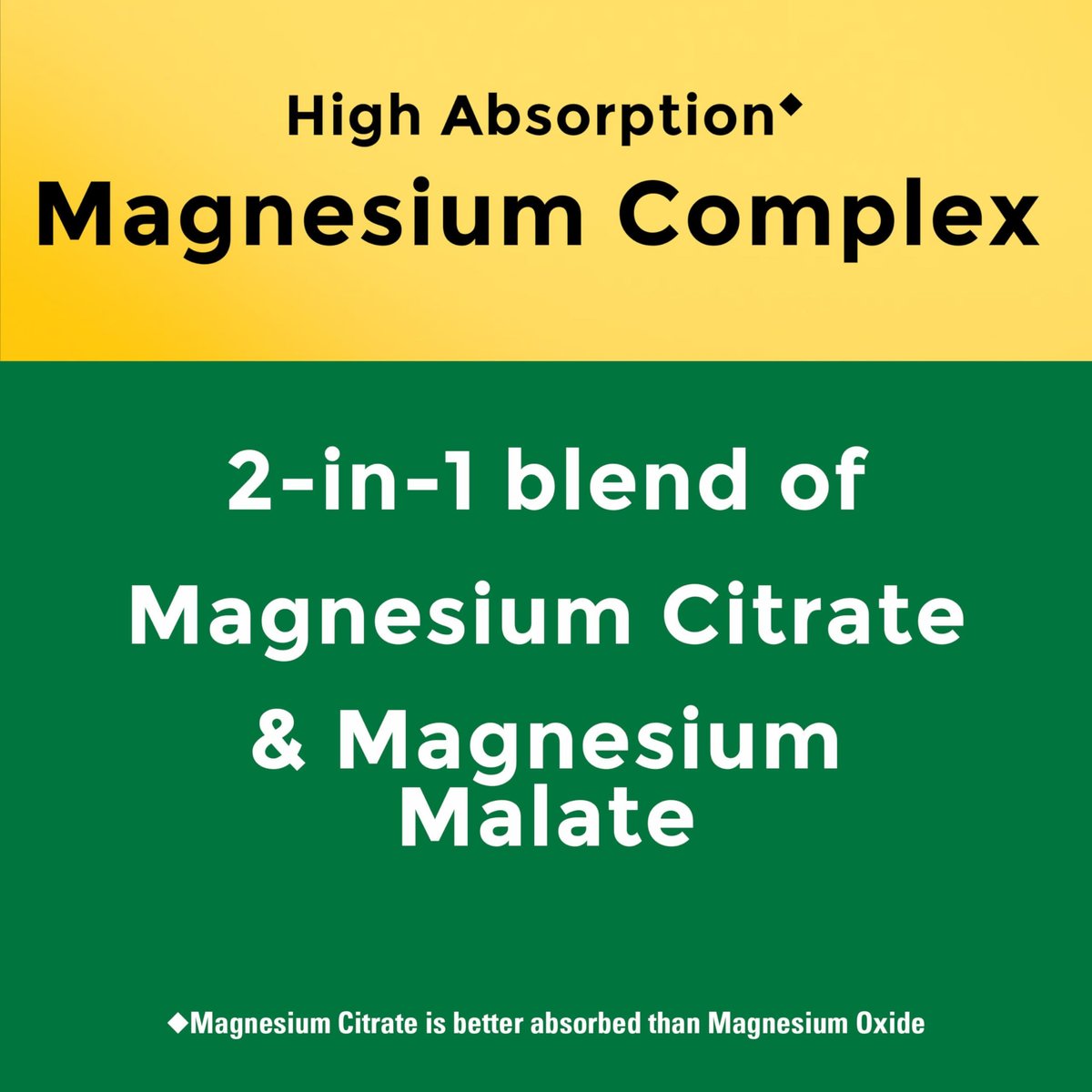 Nature Made Hochdosiertes Magnesium Komplex Soft Chews – Magnesiumcitrat & Malat Mischung 250 mg pro Portion für Muskel-, Herz- und Knochenunterstützung, 40 vegetarische Kautabletten, 20-Tage-Vorrat