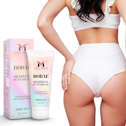 Bobae Brazilian Buttock Hips Vergrößerungs- und Pflegecreme (Gel) für Frauen – Booty Growth