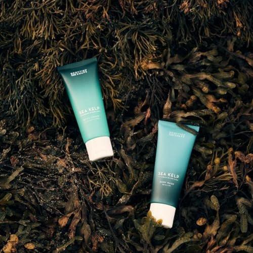 Scottish Fine Soaps Sea Kelp Body Cream mit Bio-Seetang, frischer Meeresduft, grüne Fruchtnoten, weiße Jasmine, Lilie, Rose, 75 ml