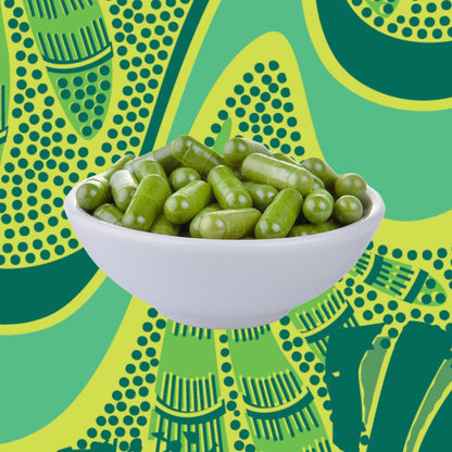 KULI KULI Bio reine Moringa Kapseln, 60 Stück – Natürliches Nahrungsergänzungsmittel