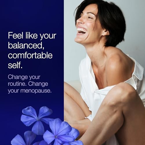 Vagisil Menopause Support Probiotic Mousse Wash, pH-ausgeglichen für die reife Mikrobiom, 24 Stunden Frische, leichter botanischer Duft, sanfte Formel für reife Haut, sulfatfrei, 177 ml