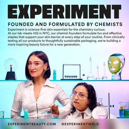 Experiment Super Saturated Ultra Hydrating Barrier Serum – 30% Glycerin, Polyglutaminsäure + Feigenkaktus für intensive Feuchtigkeit, pralle + strahlende Haut, 40 ml – Feuchtigkeitsserum für alle Hauttypen