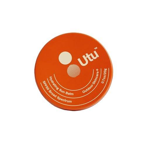 UTU Hydrating Sun Balm SPF 50 – Mineralischer Sonnenschutz für Gesicht & Lippen mit Vitamin E, Schneepilz & Ceramid NP, Riffischer, Tierversuchsfrei (20 g | 0,7 oz)