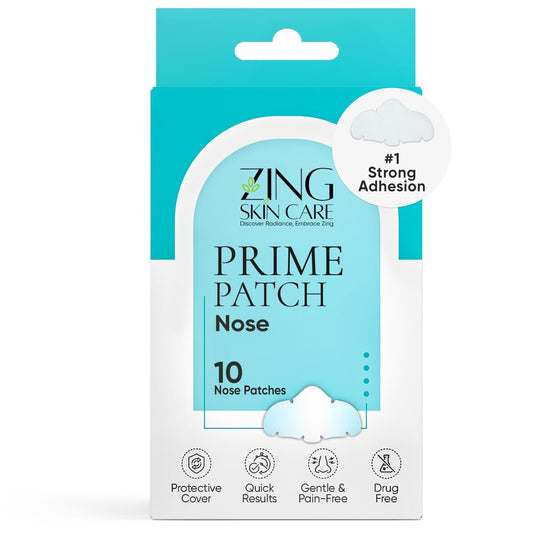 Prime Patch Nasenpflaster – Hydrokolloidpflaster gegen Pickel & Mitesser, Porenpflege – Absorbiert Akne-Schmutz & Öl, Starke Haftung, Einfaches Entfernen, Vegan, 10 Stück – Hergestellt in Korea
