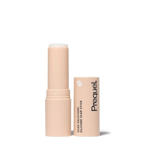 Prequel Skin Scar Solutions 60% Silikon-Narbenstift – Dicker, samtiger Film für Narben – Mit Centella Asiatica und Vitamin E – Beruhigend und okklusiv