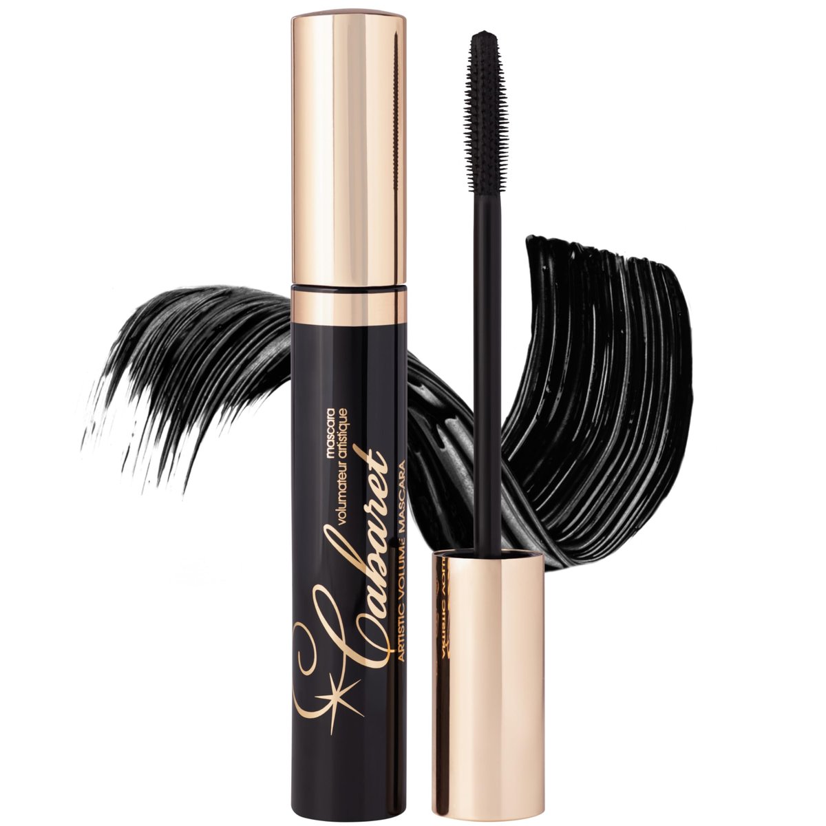 Vivienne Sabó Classic Mascara Cabaret – Volumen und Länge für definierte Alltagswimpern, sauber, wischfest, tierversuchsfrei, tiefstes Schwarz, hergestellt in Italien, 0,3 fl oz