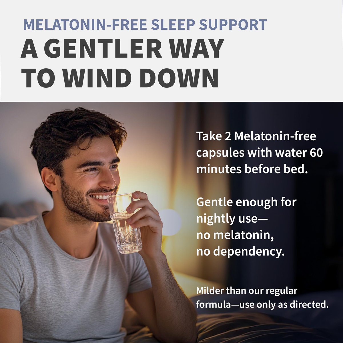 12-in-1 Schlafunterstützung Kapseln - Melatoninfrei & nicht abhängig machend mit Magnesium, Ashwagandha, L-Tryptophan, Baldrianwurzel, GABA und 5-HTP (90 Kapseln)