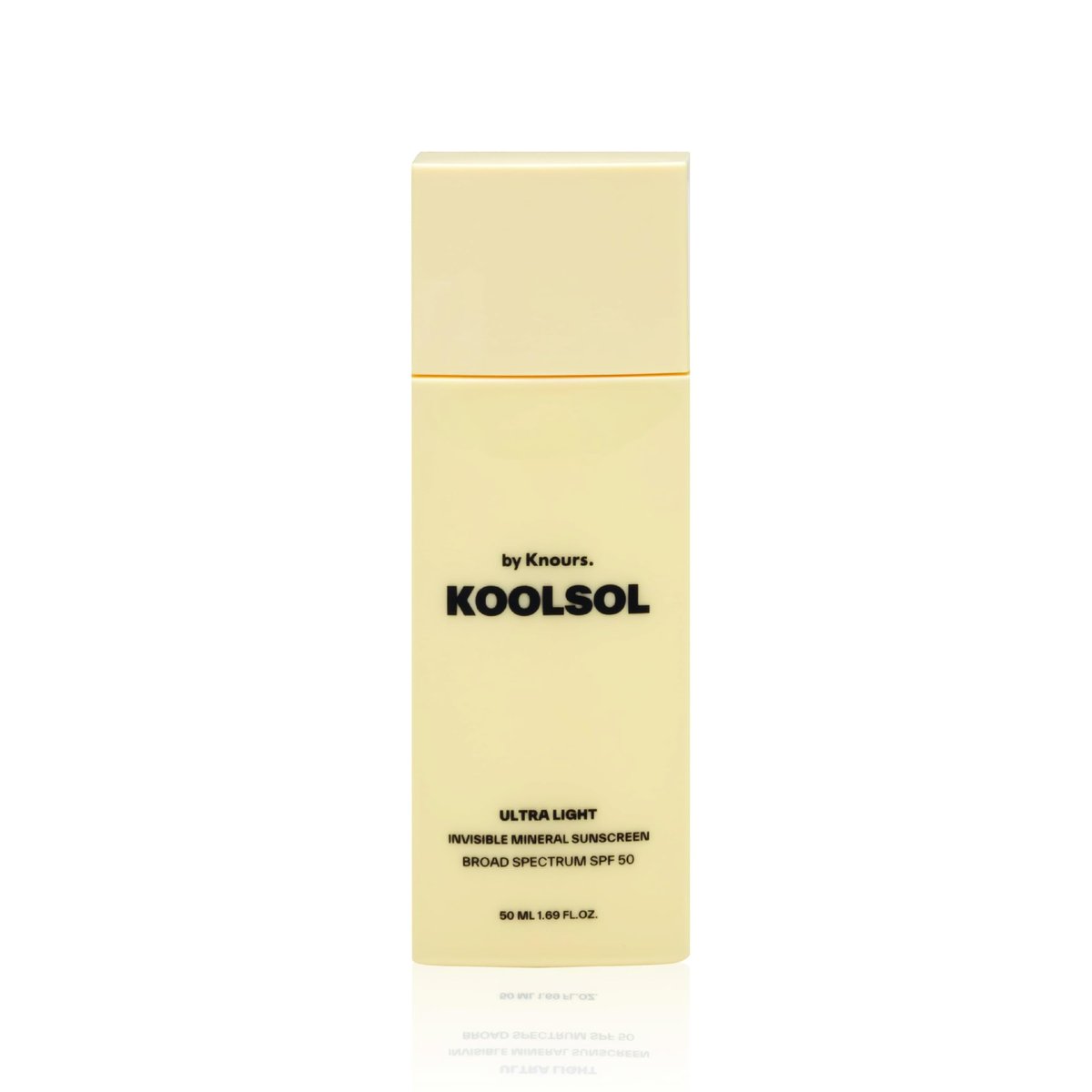 Mineral Invisible Korean Centella Face Sunscreen | Ohne weißen Schimmer | Riffreundlich | Nicht fettend | Für empfindliche Haut | Aloe, Niacinamid und Panthenol | 50 ml | Reisesicher | KOOLSOL by Knours