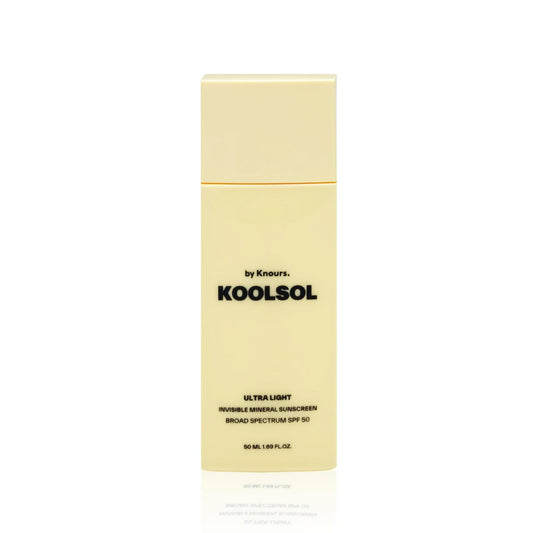 Mineral Invisible Korean Centella Face Sunscreen | Ohne weißen Schimmer | Riffreundlich | Nicht fettend | Für empfindliche Haut | Aloe, Niacinamid und Panthenol | 50 ml | Reisesicher | KOOLSOL by Knours