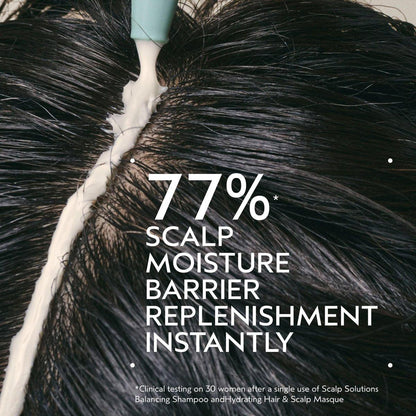 Aveda Scalp Solutions Feuchtigkeitsspendende Kopfhaut- und Haarmaske | 77% sofortige Wiederherstellung der Kopfhaut-Feuchtigkeitsbarriere* | Für alle Haartypen | Veganes Squalan | Silikonfrei | 97% natürlichen Ursprungs*, 150 ml