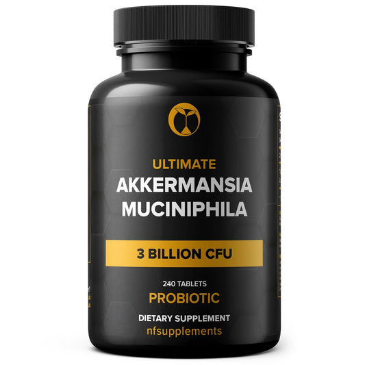 Akkermansia Muciniphila Probiotikum 3 Milliarden KBE 240 Tabletten – Unterstützt Verdauung & Darmgesundheit – Vegan, Glutenfrei, Nicht-GVO