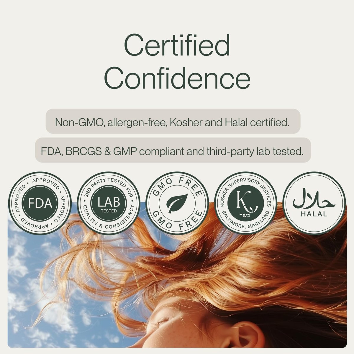 Colla Vita Kollagenpeptide Pulver – Weidehaltung, hydrolysiertes Kollagen Typ I & III für Haare, Nägel, Haut und Gelenke, geschmacksneutral, 30 Portionen (283 g)