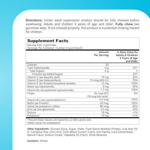 One A Day Kids Multivitamin Gummies – Tägliche Vitamine für Kinder mit Vitamin C, D, E & Zink zur Immununterstützung, 60 Gummis (Verpackung kann variieren)