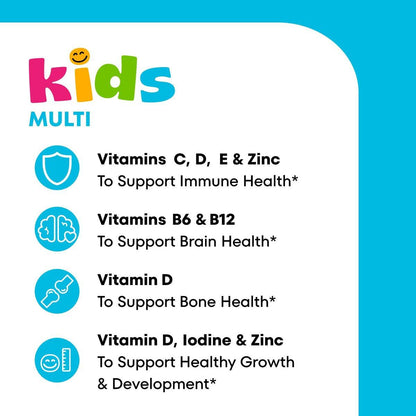 One A Day Kids Multivitamin Gummies – Tägliche Vitamine für Kinder mit Vitamin C, D, E & Zink zur Immununterstützung, 60 Gummis (Verpackung kann variieren)