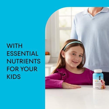 One A Day Kids Multivitamin Gummies – Tägliche Vitamine für Kinder mit Vitamin C, D, E & Zink zur Immununterstützung, 60 Gummis (Verpackung kann variieren)