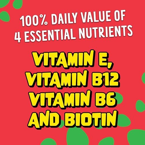 Flintstones Vitamine für wählerische Kinder + Eisen – Multivitamin Gummis mit Vitamin C, D, E, B6 und Eisen, Traubengeschmack, 60 Gummis