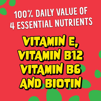 Flintstones Vitamine für wählerische Kinder + Eisen – Multivitamin Gummis mit Vitamin C, D, E, B6 und Eisen, Traubengeschmack, 60 Gummis