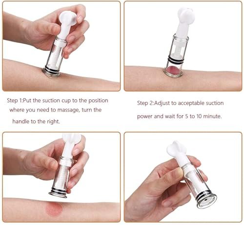 FINEVER Brustwarzenformer Saugglocke für flache und Hohlwarzen – 3er-Pack (4,1 x 1,1 Zoll)
