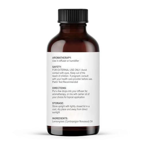 Majestic Pure Lemongrass Ätherisches Öl mit Pipette - 100% rein und natürlich - 30 ml