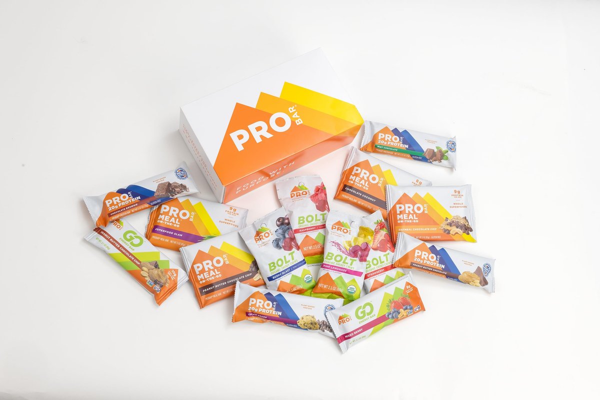 PROBAR Starter Pack - Natürliche Energie, Nicht-GVO, Glutenfrei, Pflanzlich, Vollwertkost (14 Riegel)