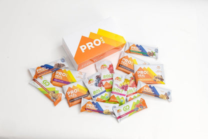 PROBAR Starter Pack - Natürliche Energie, Nicht-GVO, Glutenfrei, Pflanzlich, Vollwertkost (14 Riegel)