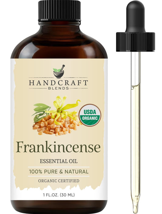 Handcraft Blends Bio Weihrauch Ätherisches Öl – 30 ml – 100% Rein und Natürlich – Premium Qualität für Diffuser und Aromatherapie