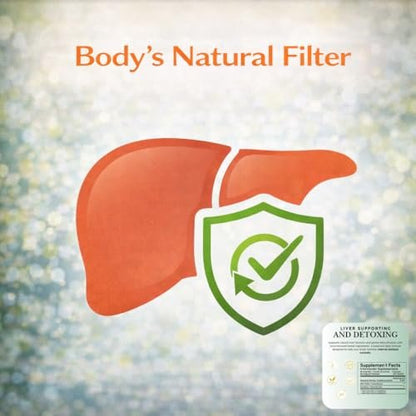 Cardo Mariano mit Löwenzahn verstärkt – 90 pflanzliche Kapseln, 1500 mg pro Portion, Leberunterstützung, Antioxidantien, 100% natürlich, von BexpertsUSA