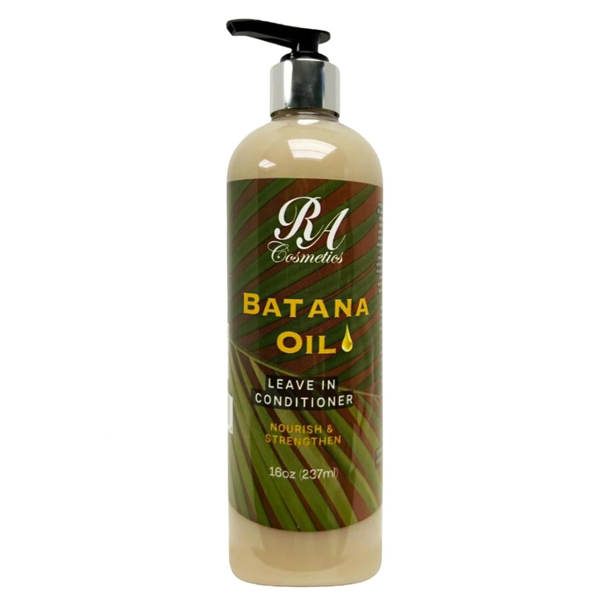 RA COSMETICS Batana Oil Leave-In Conditioner – Stärkt, repariert & hydratisiert trockenes, geschädigtes Haar – Leichte Formel gegen Frizz & für definierte Locken – Sulfat- & parabenfreie natürliche Haarpflege – 16 oz
