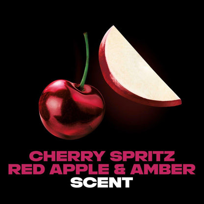 AXE Feine Duft Body Spray Sortiment 4er-Pack Touch of Sweetness - Cherry Spritz, Pure Coconut, Black Vanilla, Watermelon Freeze - Aluminiumfrei 4 oz