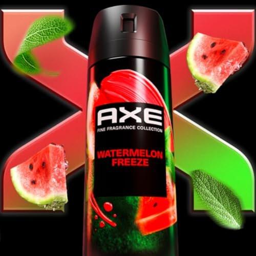 AXE Feine Duft Body Spray Sortiment 4er-Pack Touch of Sweetness - Cherry Spritz, Pure Coconut, Black Vanilla, Watermelon Freeze - Aluminiumfrei 4 oz
