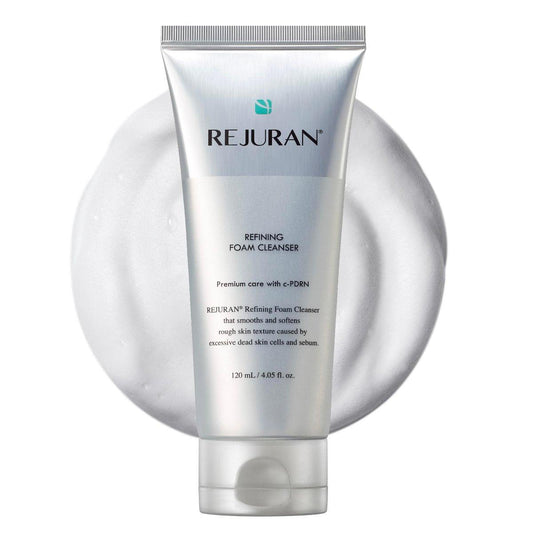 REJURAN® Reinigungsschaum mit c-PDRN® – Feuchtigkeitsspendend & Sanft für Glattere, Reinere Haut, Verfeinert die Poren & Stellt das Gleichgewicht mit Hyaluronsäure & Tanin-Komplex wieder her, Koreanische Hautpflege (120 ml)