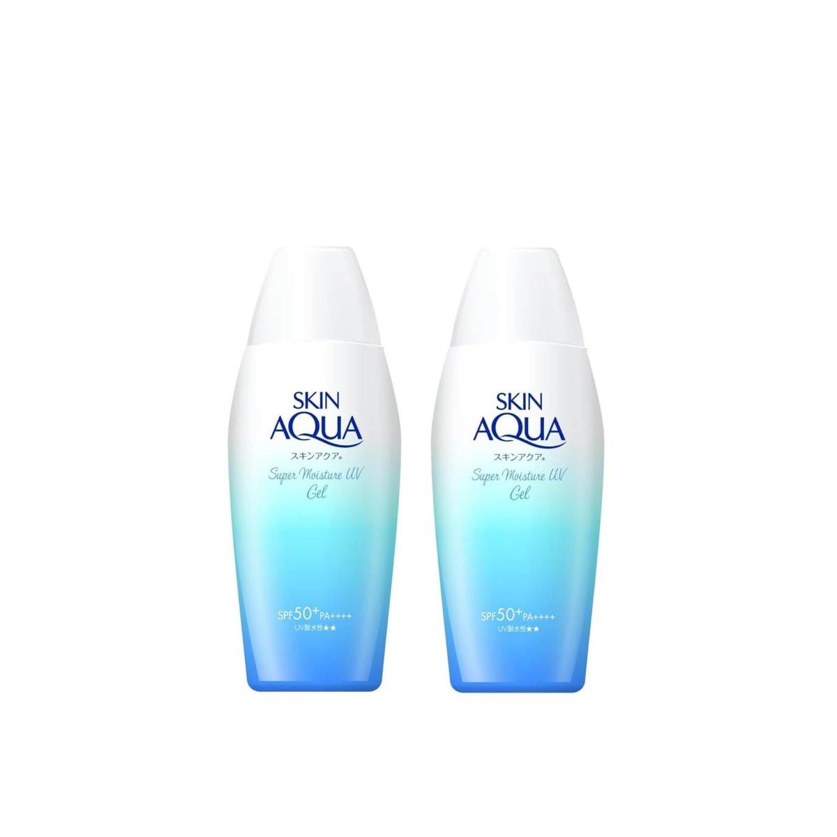 Skin Aqua UV Super Moisture Gel Hydrating Sonnenschutz SPF50+/PA++++ - 110g - 2er-Pack