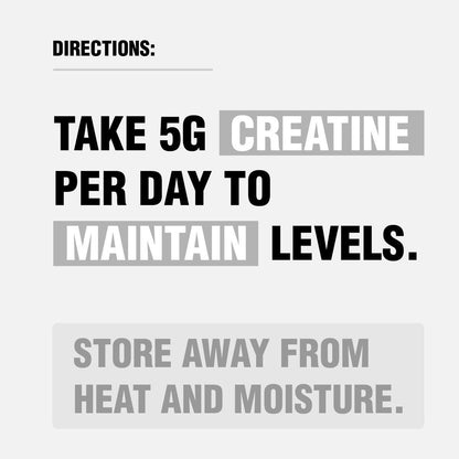HEARTHY FOODS Creatin Monohydrat Mikronisiertes Pulver 500 g - 100 Portionen, 5000 mg pro Portion (5 g) - für Männer & Frauen Muskelwachstum & Erholung - UNGESÜSST