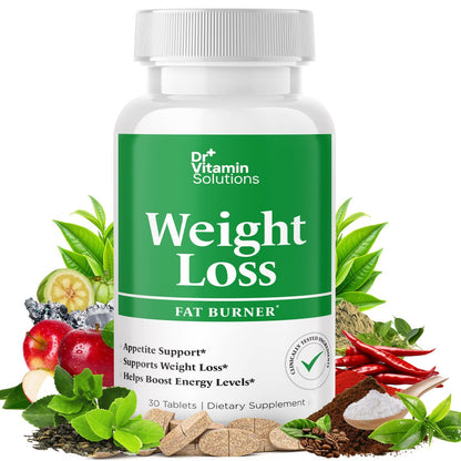Fatburner für Frauen und Männer – Appetitzügler & Thermo-Booster mit Grüntee, Garcinia Cambogia & Chrom – 30-Tage-Vorrat, Dr Vitamin