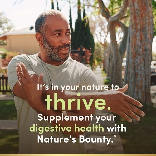 Nature’s Bounty Prä + Pro + Postbiotikum Gummis für Verdauungsgesundheit, Immununterstützung - Probiotische Gummis für Darmgesundheit, Geschmack Tropische Mango, 30 Stück