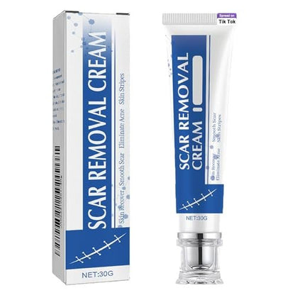 Narbencreme, Narbenentfernungscreme, Silikon-Narbengel, Narben-Silikongel, Narbengel, Narbencreme für Operationsnarben, Dehnungsstreifen und Keloid-Buckel (1 Stück)
