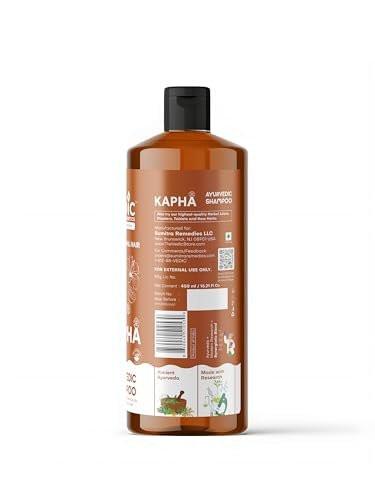 Vedic Kapha Natürliches Ayurveda-Shampoo für fettiges/normales Haar, mit Zitrone und Teebaumöl, 500 ml