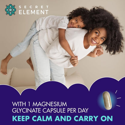 Magnesium Glycinat 500 mg Kapseln – Magnesium für Erwachsene & Kinder mit Kava Kava, hohe Bioverfügbarkeit, vegan & nicht-GVO, 120 Kapseln