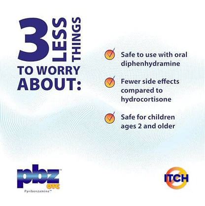 PBZ Antihistamin-Creme mit 1% Tripelennamin HCl – Insektenstich-Linderung, kindersicher, 28 g