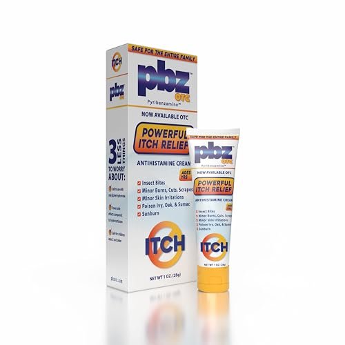 PBZ Antihistamin-Creme mit 1% Tripelennamin HCl – Insektenstich-Linderung, kindersicher, 28 g